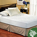 Eco Friendly 300 Thread Count Plush Ingeo Mattress Pad