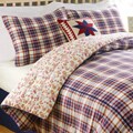 Hampton Plaid 4-piece Comforter Set