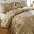 North Crest Home Silhouette Floral 4-piece Comforter Set