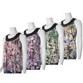 Adi Designs S. Max Sleeveless Floral Print Top