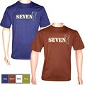 Seven Brand Men's Cotton Block Logo Tee