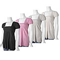 Adi Designs Ci Sono Square Neck Baby Doll Shirt