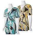 Adi Designs S Max Collection Gathered Front Blouse