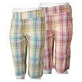 Billy Blues Women's Plaid Knee Length Shorts
