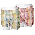 Billy Blues Women's Plaid Print Shorts