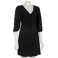 Laundry by Design Women's Matte Jersey Wrap Dress