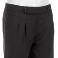 Laundry by Design Women's Black Pleated Pants