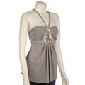 Laundry by Design Women's Beaded Jersey Tank