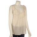 Laundry by Design Sheer Silk Georgette Tank