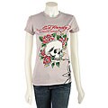 Ed Hardy Women's Skull Tee