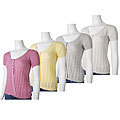 Adi Design Ci Sono Cap Sleeve Baby Doll Sweater