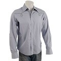 191 Unlimited Men's Embroidered Woven Shirt