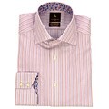 Tailorbyrd Men's Multi-stripe Woven Shirt