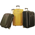 Olympia Golden Gate 3-piece Luggage Set
