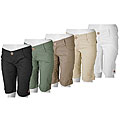 Ci Sono by Adi Junior's Button Accent Capris