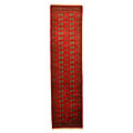 Hand-knotted Bokhara Wool Runner Rug (2'6 x 12')