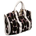 Rampage Print Canvas Tote Bag