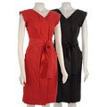 Debbie Shuchat Women's 'Dobby' Pinstripe Dress