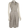 Debbie Shuchat Printed Sleeveless Barrel Dress