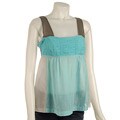 D by Debbie Shuchat Colorblocked Babydoll Top