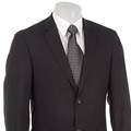 Kenneth Cole Reaction Men's Navy Stripe Wool Suit