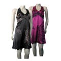 Original Embroidered and Sequenced Halter Dress