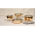 All-purpose 7-piece Copper-clad Cookware Set