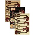 Olefin Virginia Guitar Rug (5'5 x 7'7)