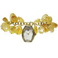 ESQ Caroline Women's Goldtone Citrine Watch