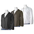 DKNY Women's Hidden Button Blazer