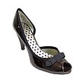 Anne Klein Women's Patent Leather Peep Toe Pumps