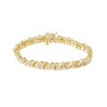 14k Yellow Gold 2ct TDW Diamond Bracelet (G-H, I2)