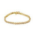 14k Yellow Gold 2ct TDW Diamond Bracelet (G-H, I2)