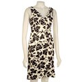 Donna Ricco Women's Floral Crossfront Dress