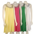 Ninety Trapeze Dress with Sequin Neckline
