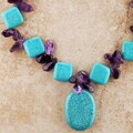 Lilac Mist Turquoise Necklace (USA)