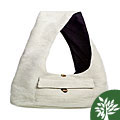 Handmade White Lee Handbag (Guatemala)