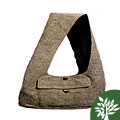 Handmade Lee Grey Handbag (Guatemala)