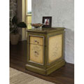 Hand-painted Chest With File Drawer Storage