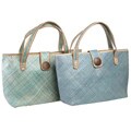 Mendong Checkerboard Tote Bag (Indonesia)