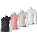 Riflessi Women's Smocked Torso Cap Sleeve Top