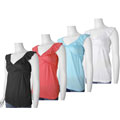 Energie Women's Ruffle Top Sleeveless Shirt