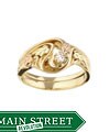 Black Hills Gold 1/10ct TDW Diamond Wedding Ring Set