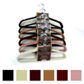 Karen Rhodes 24 Compact Velvet Clothes Hangers