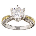 Tacori Platinum 4/5ct TDW Diamond Engagement Ring (G, VS)
