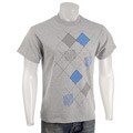Andrew Fezza Men's Argyle Print T-shirt