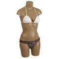 Poko Pano Women's Leopard and Lace Bikini