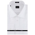 O.H.H.A. Men's White Poplin Dress Shirt