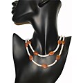 Cultured FW Pearl and Aventurine Endless Necklace