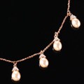 Carolee Adjustable Pearl Drop Necklace